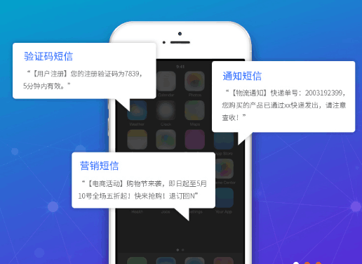 ADC短信群发平台可以发送内容图